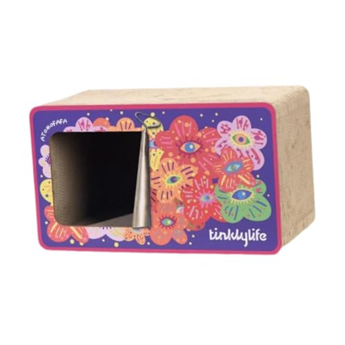 AWHAO Katzenkratzbrett Karton Katzenkratzbrett Box Kratzbrett Heimtierbedarf für Kätzchen, Violett AWHAO Katzenkratzbrett Karton Katzenkratzbrett Box Kratzbrett Heimtierbedarf für Kätzchen, Violett von AWHAO