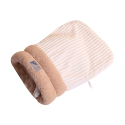 AWHAO Katzenschlafsack Cat Hideaways Haustiersack Winter für Kätzchen, Welpen, Katzen, M White AWHAO Katzenschlafsack Cat Hideaways Haustiersack Winter für Kätzchen, Welpen, Katzen, M White von AWHAO