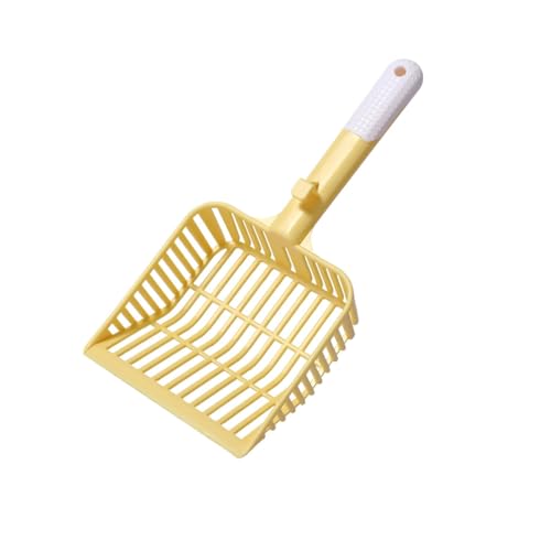 AWHAO Katzenstreu Schaufel Kätzchen Scooper Kätzchen Bettpfanne Reiniger Werkzeug für Kätzchen Kitty, Gelb AWHAO Katzenstreu Schaufel Kätzchen Scooper Kätzchen Bettpfanne Reiniger Werkzeug für Kätzchen Kitty, Gelb von AWHAO