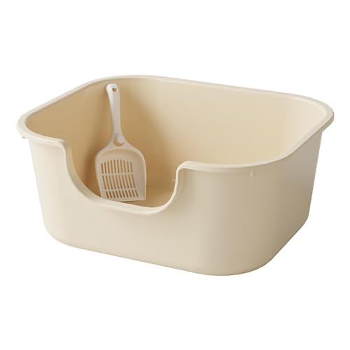 AWHAO Katzentoilette, Katzentoilette, Oben Offen, Katzentoilette, Sandkasten, Kaffeefarbe AWHAO Katzentoilette, Katzentoilette, Oben Offen, Katzentoilette, Sandkasten, Kaffeefarbe von AWHAO