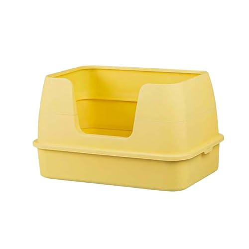 AWHAO Katzentoilette mit hoher Seite, Sieb, offene Katzentoilette, Katzentoilette, Kätzchentöpfchen, Toilette AWHAO Katzentoilette mit hoher Seite, Sieb, offene Katzentoilette, Katzentoilette, Kätzchentöpfchen, Toilette von AWHAO