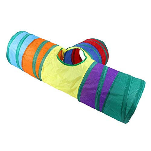 AWHAO Katzentunnel Kriechröhre für Kinder, Kätzchen Kaninchen Tunnel, Interaktives Klettern AWHAO Katzentunnel Kriechröhre für Kinder, Kätzchen Kaninchen Tunnel, Interaktives Klettern von AWHAO