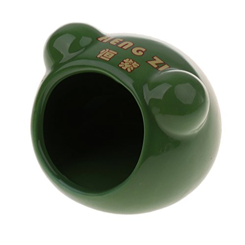 ＡＷＨＡＯ Keramik Hamster Vogel Eichhörnchen Sommer Kühlbett Haustier Spielzeug Hausnest, Grün S von ＡＷＨＡＯ
