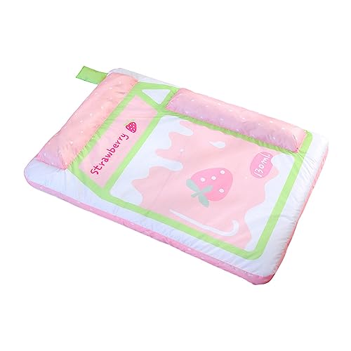 ＡＷＨＡＯ Kühlmatte für Hunde, Hundekissen mit 2 Kissen, Schlafkissen, Bett, Kühldecke für Haustiere, Rosa 71cmx51cm von ＡＷＨＡＯ