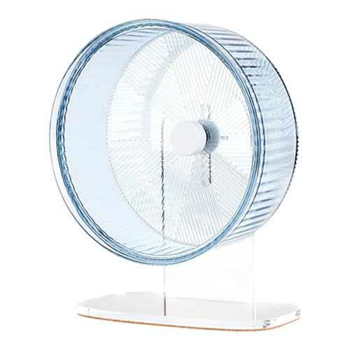 AWHAO Laufrad für Hamster, Laufrad für Hamster, leises Acryl, höhenverstellbar, Rolle, Eichhörnchen-Training, Hamsterrad, Blau AWHAO Laufrad für Hamster, Laufrad für Hamster, leises Acryl, höhenverstellbar, Rolle, Eichhörnchen-Training, Hamsterrad, Blau von AWHAO