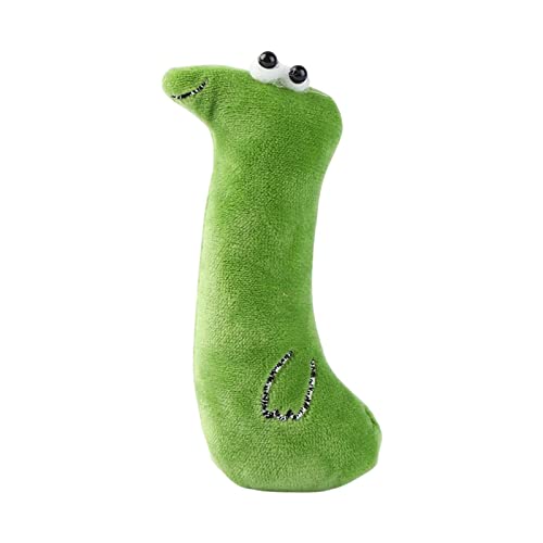 ＡＷＨＡＯ Lustiges Spielzeug für Katzen mit Katzenminze, grüne Schlange 12cm; von ＡＷＨＡＯ