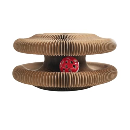 AWHAO Orgel Katzenkratzbrett mit Spielzeug Glocke Ball für Wohnungskatzen AWHAO Orgel Katzenkratzbrett mit Spielzeug Glocke Ball für Wohnungskatzen von AWHAO