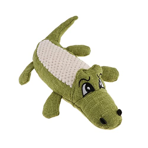ＡＷＨＡＯ Pet Dog Quietschendes Kauen Toy Biting Toy Simulation Crocodile, Grün von ＡＷＨＡＯ