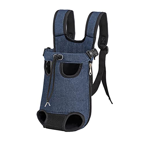 ＡＷＨＡＯ Pet Rucksack Hunderucksack Fronttasche Rucksack mit Reißverschluss Puppy Legs Out Pet Carrier für Reisen, Radfahren, Outdoor, Kitty, m von ＡＷＨＡＯ
