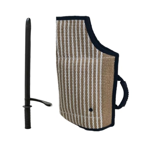 AWHAO Professionelles Hundebeiß-Trainingsset Hundebeißkissen Zerrspielzeug beißarmmanschette zum Zerren von, 2 Stücke AWHAO Professionelles Hundebeiß-Trainingsset Hundebeißkissen Zerrspielzeug beißarmmanschette zum Zerren von, 2 Stücke von AWHAO
