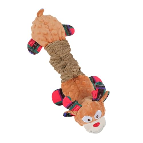 AWHAO Quietschendes Hundespielzeug aus Plüsch, Kauspielzeug für Hunde, reduziert Langeweile, Möbelschutz, interaktives Hundespielzeug für, Style A AWHAO Quietschendes Hundespielzeug aus Plüsch, Kauspielzeug für Hunde, reduziert Langeweile, Möbelschutz, interaktives Hundespielzeug für, Style A von AWHAO