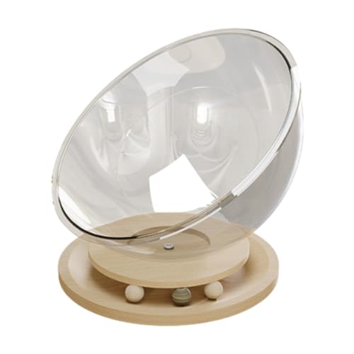 AWHAO Raumkapsel Katzenbett Indoor Katzen Katzennest Haustiermöbel Kleine Haustiere Bett Spielzeug für Kätzchen, Solid Wood S AWHAO Raumkapsel Katzenbett Indoor Katzen Katzennest Haustiermöbel Kleine Haustiere Bett Spielzeug für Kätzchen, Solid Wood S von AWHAO
