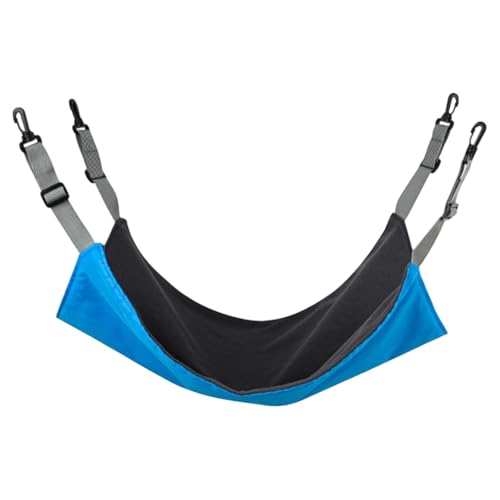 AWHAO Reversible Katze hängende Hängematte doppelseitig hängende Bettkatze Hängematte Haustierbett für kleine Hunde, Blau AWHAO Reversible Katze hängende Hängematte doppelseitig hängende Bettkatze Hängematte Haustierbett für kleine Hunde, Blau von AWHAO