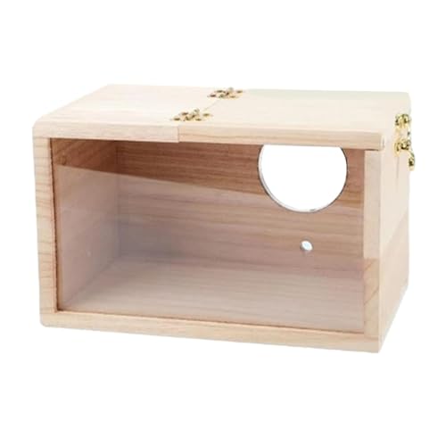 AWHAO Sittich Nistkasten Acryl Holz Vogelhaus Haustier Zubehör Transparent Brutkasten Haus für Pi, 15cmx15cmx29.5cm AWHAO Sittich Nistkasten Acryl Holz Vogelhaus Haustier Zubehör Transparent Brutkasten Haus für Pi, 15cmx15cmx29.5cm von AWHAO