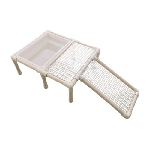 AWHAO Sonnenplattform für Schildkröten, Kletterregal, Schildkrötenbecken-Dock, schwimmende Dekorationsterrasse, Leiter für Reptilienbecken, A AWHAO Sonnenplattform für Schildkröten, Kletterregal, Schildkrötenbecken-Dock, schwimmende Dekorationsterrasse, Leiter für Reptilienbecken, A von AWHAO