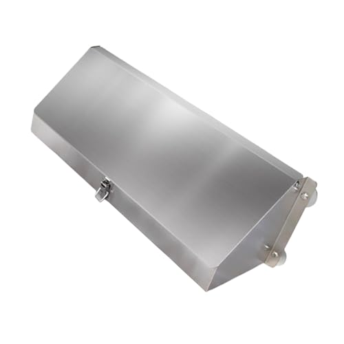 AWHAO Taubenfutterautomat Edelstahl Taubenfutter Trog Taubenfutterschale Futterspender mit Rostbeständiger Oberfläche für Einfache Montage für Außenbereich, S AWHAO Taubenfutterautomat Edelstahl Taubenfutter Trog Taubenfutterschale Futterspender mit Rostbeständiger Oberfläche für Einfache Montage für Außenbereich, S von AWHAO