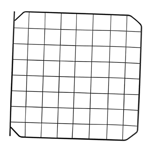 AWHAO Tragbares Paneel, Käfig, DIY Metallzaun, Zubehör, Erweiterbarer Draht für Welpengehege, Camping, Hamster, Schwarze Tür AWHAO Tragbares Paneel, Käfig, DIY Metallzaun, Zubehör, Erweiterbarer Draht für Welpengehege, Camping, Hamster, Schwarze Tür von AWHAO