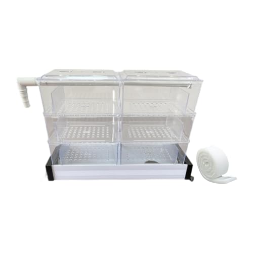 AWHAO Überlaufbox für Aquarien Multi -Layer Turtle Tank Tank Water Purifier Filtration Box Stumm, 6 Kisten AWHAO Überlaufbox für Aquarien Multi -Layer Turtle Tank Tank Water Purifier Filtration Box Stumm, 6 Kisten von AWHAO