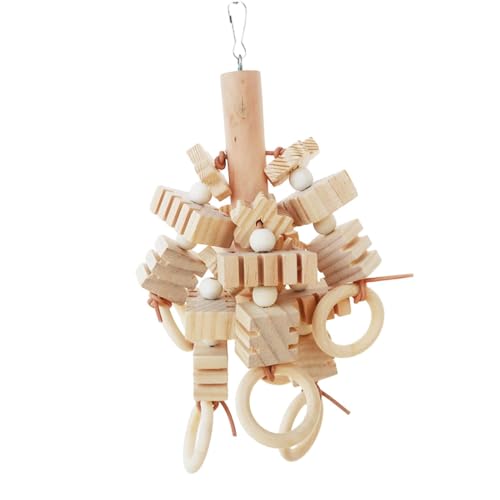 AWHAO Vogel Papageien Spielzeug, Vogel Kauspielzeug für Aras, Kleine Große Vögel, Turteltauben AWHAO Vogel Papageien Spielzeug, Vogel Kauspielzeug für Aras, Kleine Große Vögel, Turteltauben von AWHAO