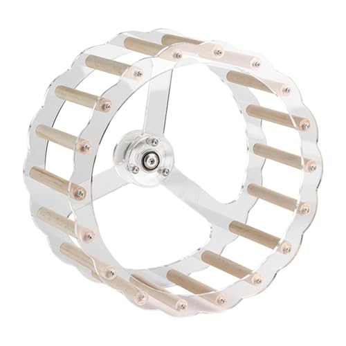 AWHAO Vogelspielzeug mit Laufrad, Intelligenzspielzeug für Kleintiere Und Wellensittiche, Holzstab, 24 cm Durchmesser AWHAO Vogelspielzeug mit Laufrad, Intelligenzspielzeug für Kleintiere Und Wellensittiche, Holzstab, 24 cm Durchmesser von AWHAO