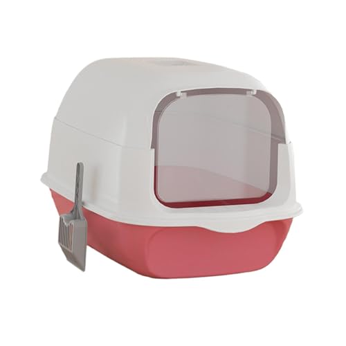 AWHAO Vollständig Abgedeckte Katzentoilette, mit Kapuze, Faltbar, für Kleintiere, Heimtierbedarf, Töpfchen, Toilette Und Streuschaufel, Cyan AWHAO Vollständig Abgedeckte Katzentoilette, mit Kapuze, Faltbar, für Kleintiere, Heimtierbedarf, Töpfchen, Toilette Und Streuschaufel, Cyan von AWHAO