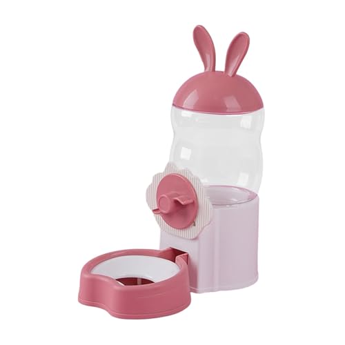 AWHAO Wasserspender für Katzen und Hunde, automatischer Wassertrinker, Glatte Oberfläche, praktische Trinkflasche für, Hamster, Frettchen, Rosa AWHAO Wasserspender für Katzen und Hunde, automatischer Wassertrinker, Glatte Oberfläche, praktische Trinkflasche für, Hamster, Frettchen, Rosa von AWHAO
