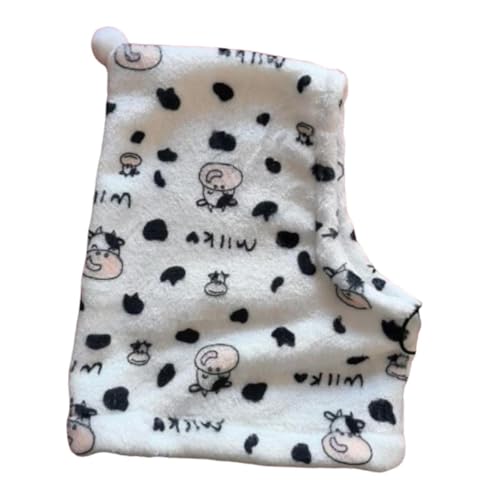 AWHAO Winter Heißer Hut für Hunde, Kostüm mit Ohren, Kapuzen Sweatshirt, Ohrhörer mit Straffender, Kaltes Wetter, Ohrbedeckungen, Milchkuh, S AWHAO Winter Heißer Hut für Hunde, Kostüm mit Ohren, Kapuzen Sweatshirt, Ohrhörer mit Straffender, Kaltes Wetter, Ohrbedeckungen, Milchkuh, S von AWHAO