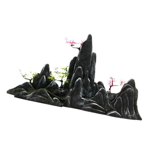 AWHAO für Aquarien, Steinornament für Aquarien, Ornament für Aquarien, Stein für den Rasen AWHAO für Aquarien, Steinornament für Aquarien, Ornament für Aquarien, Stein für den Rasen von AWHAO