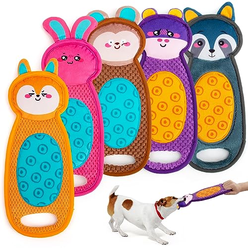 AWOOF Quieaky Hundespielzeug Keine Füllung, 5-Pack Crinkle Hundespielzeug für kleine mittlere große Hunde, Langlebige Welpen Kauspielzeug für Aggressive Kauen interaktive Hundespielzeug AWOOF Quieaky Hundespielzeug Keine Füllung, 5-Pack Crinkle Hundespielzeug für kleine mittlere große Hunde, Langlebige Welpen Kauspielzeug für Aggressive Kauen interaktive Hundespielzeug von AWOOF