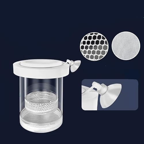 AWXZOM Guppy Züchterbox für Aquarien, Zuchtbox, schwimmende Netzisolierung, Brutstätte, Inkubator, Isolationsbox für Garnelen, Clownfische (groß) von AWXZOM