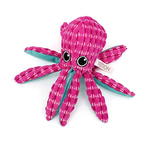 AXEN Ocean Series Dog Toys, Octopus Shape, Cute and Squeaky for Aggressive Chewers, Medium Octopus von AXEN