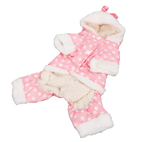AXOC Einteiliger Winter-Hundemantel, Dicker, hautfreundlicher Haarschutz, weich, kaltes Wetter, Haustier-Hundekleidung für Partys XL AXOC Einteiliger Winter-Hundemantel, Dicker, hautfreundlicher Haarschutz, weich, kaltes Wetter, Haustier-Hundekleidung für Partys XL von buhb