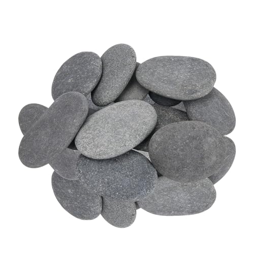 20 Stück Kieselsteine zum Bemalen, 3-5cm Kleine Kieselsteine Flache Steine, Naturstein Kies Dekosteine Steine zum Bemalen Flach für Bunte Malerei Dekoration Garten DIY Aquarium Blumentöpfen 20 Stück Kieselsteine zum Bemalen, 3-5cm Kleine Kieselsteine Flache Steine, Naturstein Kies Dekosteine Steine zum Bemalen Flach für Bunte Malerei Dekoration Garten DIY Aquarium Blumentöpfen von AXVRAV