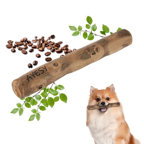 AYESY Kaffeeholz für Hunde, Natürlicher Kaffeeholz Kaustab Holzknochen Hundespielzeug Kauknochen für Zahnreinigung Hundezubehör Größe S-für Hunde 4-8kg Körpergewicht AYESY Kaffeeholz für Hunde, Natürlicher Kaffeeholz Kaustab Holzknochen Hundespielzeug Kauknochen für Zahnreinigung Hundezubehör Größe S-für Hunde 4-8kg Körpergewicht von AYESY