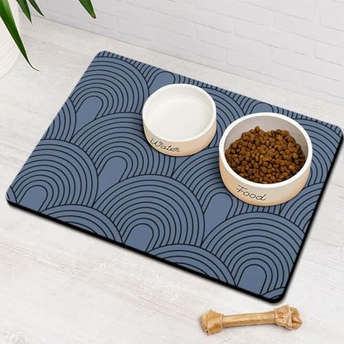 Hundefuttermatten für Böden, saugfähig, Haustier-Katzenfutter-Matte – schnell trocknende Hundematte für Futter und Wasser, Boho-Haustierbedarf Hundefuttermatten für Böden, saugfähig, Haustier-Katzenfutter-Matte – schnell trocknende Hundematte für Futter und Wasser, Boho-Haustierbedarf von AYIASHIAB