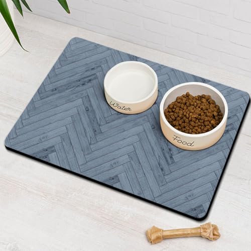Hundefuttermatten für Böden, saugfähig, Haustier-Katzenfutter-Matte – schnell trocknende Hundenapf-Matten für Futter und Wasser, umweltfreundliches Boho-Haustierzubehör Hundefuttermatten für Böden, saugfähig, Haustier-Katzenfutter-Matte – schnell trocknende Hundenapf-Matten für Futter und Wasser, umweltfreundliches Boho-Haustierzubehör von Ayiashiab