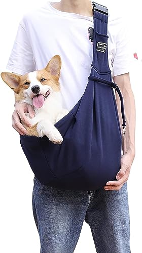 AYIDBE Transporttasche mit Schulterriemen für Hunde verstellbar für kleine Hunde und Welpen atmungsaktiv Transporttasche für Haustiere freie Hände tragbar für Spaziergänge in der U-Bahn und AYIDBE Transporttasche mit Schulterriemen für Hunde verstellbar für kleine Hunde und Welpen atmungsaktiv Transporttasche für Haustiere freie Hände tragbar für Spaziergänge in der U-Bahn und von AYIDBE