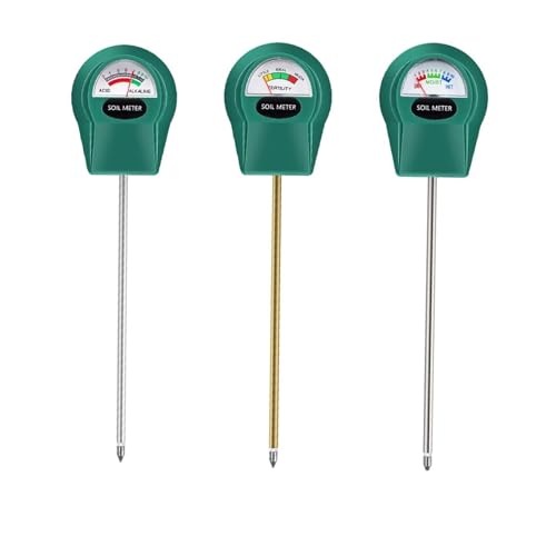 AYJYZHIAG Bodenfeuchte-/PH-/Fruchtbarkeitsmessgerät, Bodentester, Bodenprüfgeräte for Garten, Bauernhof, Haus, Pflanzen, Bodendetektor(Soil PH Meter) von AYJYZHIAG