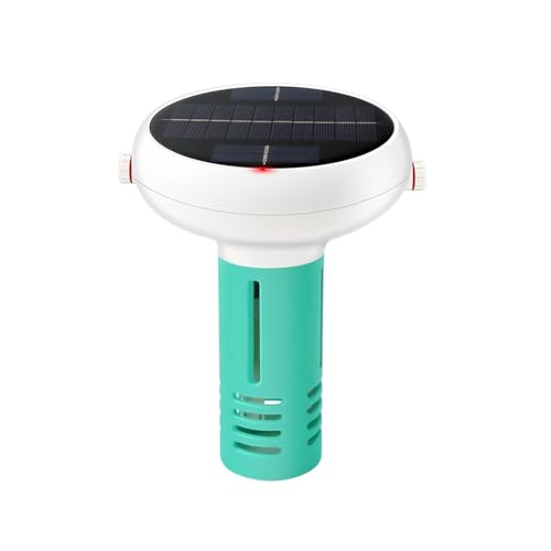 AYJYZHIAG Chlormessgerät PH/ORP/EC/TDS/Salzgehalt/Temp/CL-Tester Solarbetriebener Wasserqualitätsmonitor for Spa-Tanks von AYJYZHIAG