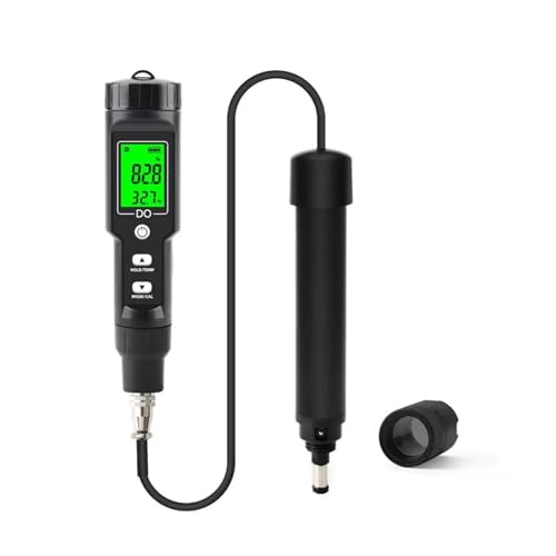 AYJYZHIAG DO9100 Digitales Messgerät for gelösten Sauerstoff 0,0-40, /L Wasserdicht ATC,0-300,% DO-Tester Sauerstoffdetektor for die Wasserqualität von AYJYZHIAG