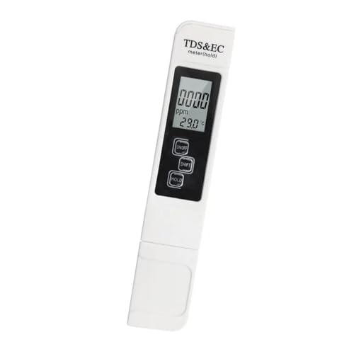 AYJYZHIAG Erkennungsstift Tragbares LCD-Bildschirm-Mineralleitfähigkeitsthermometer DREI-in-Eins-Wasserqualitätsanalyse-Instrument-Stifttester 1PC von AYJYZHIAG