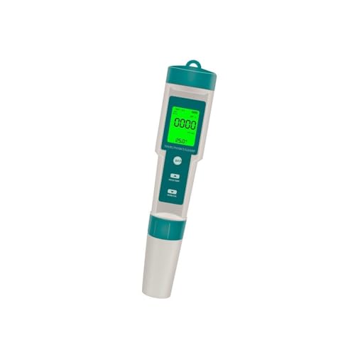 AYJYZHIAG Multifunktionaler C-600 7-in-1-Wasserqualitätserkennungsstift, tragbarer Detektor PH/TDS/EC/Salzgehalt/SG/ORP/Temperatur(Backlight) von AYJYZHIAG