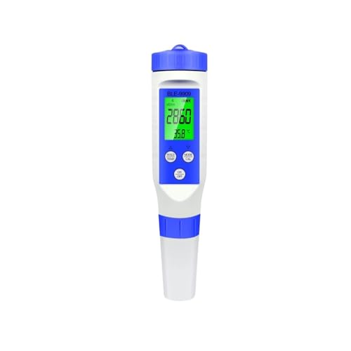 Blue Tooth 5/2 in 1 PH/EC/TDS/Salzgehalt/Temp-Messgerät, Smart Online Monitor, APP-Steuerung for Aquarien, Pool-Wasserqualitätsmessgerät von AYJYZHIAG