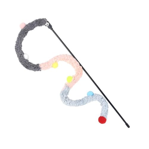 AYKHDS Katzenspielzeug für Indoor-Katzen, interaktives Weihnachtsthema, Haustierspielzeug, Katzenspielzeug, Haustier-Teaser, attraktiver Plüsch und bunte Federn, Training für Haustiere, Kätzchen und AYKHDS Katzenspielzeug für Indoor-Katzen, interaktives Weihnachtsthema, Haustierspielzeug, Katzenspielzeug, Haustier-Teaser, attraktiver Plüsch und bunte Federn, Training für Haustiere, Kätzchen und von AYKHDS