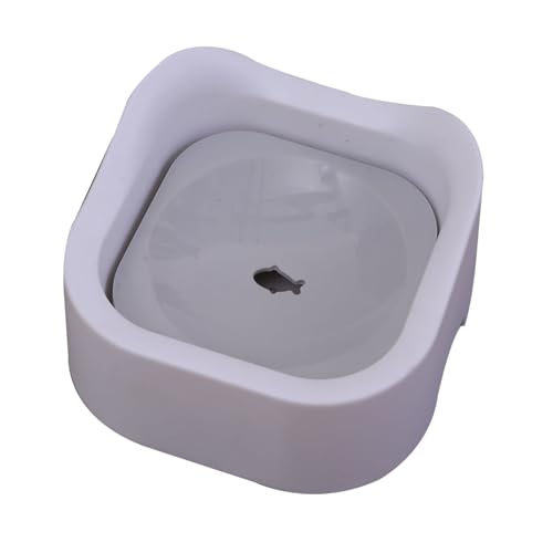 No Drip Dog Water Bowl, Floating Splash Proof Dog Water Dish, No Drip Dog Water Bowl for Small Medium Large Dogs, Cats, Slow Feeder Pet Water Bowl (B) von AYKHDS
