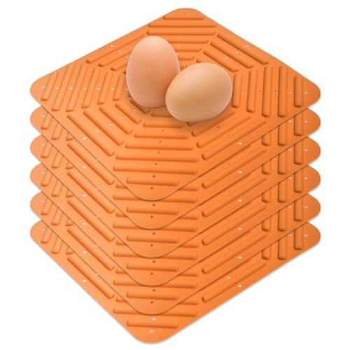 6 Stück Hühner-Nistunterlagen für Hühnerleeier, waschbare Nistkasteneinlagen für Hühnerstall, Geflügel, Nistkastenunterlagen, schneidbar, Braun 6 Stück Hühner-Nistunterlagen für Hühnerleeier, waschbare Nistkasteneinlagen für Hühnerstall, Geflügel, Nistkastenunterlagen, schneidbar, Braun von AYLIORUY