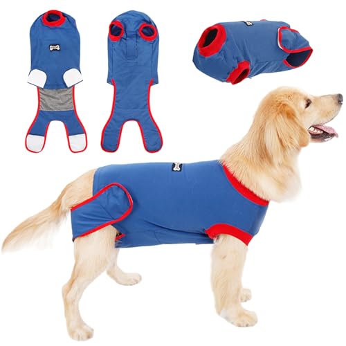 Chirurgischer Genesungsanzug für Hunde, professionelles Haustier-Erholungs-Shirt, Bauchwunden, Bandagen, Sichtschutzhose für Hunde, Anti-Lecken, atmungsaktives Hunde-Shirt, Größe M Chirurgischer Genesungsanzug für Hunde, professionelles Haustier-Erholungs-Shirt, Bauchwunden, Bandagen, Sichtschutzhose für Hunde, Anti-Lecken, atmungsaktives Hunde-Shirt, Größe M von AYLIORUY