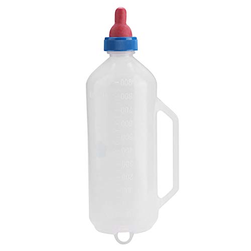 AYNEFY Fütterungsbedarf, Baby-Ziegenmilch-Futterstation Stillflasche mit Griff, 1 l Lammmilchflasche, Geflügel und Nutztierbedarf von AYNEFY