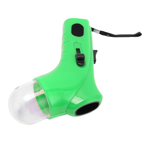 AYNEFY Handheld Welpe Behandeln, Hochfestes Plastik, Interaktiver Snackwerfer für Hundetraining, 7,48 X 4,33 in für Alle Hunde (Green) von AYNEFY