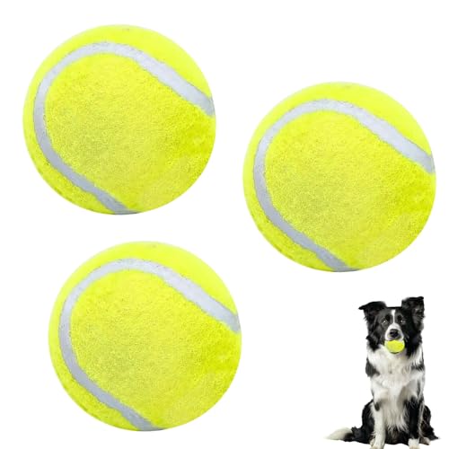 AYNKH Puppy Tennis, Mini-interaktives Spielzeug für Hunde, für die Ausbildung von Haustier-Spielen, leicht zugänglich, geeignet für 5,1 cm (5,1 cm) Hundeballwerfer von AYNKH